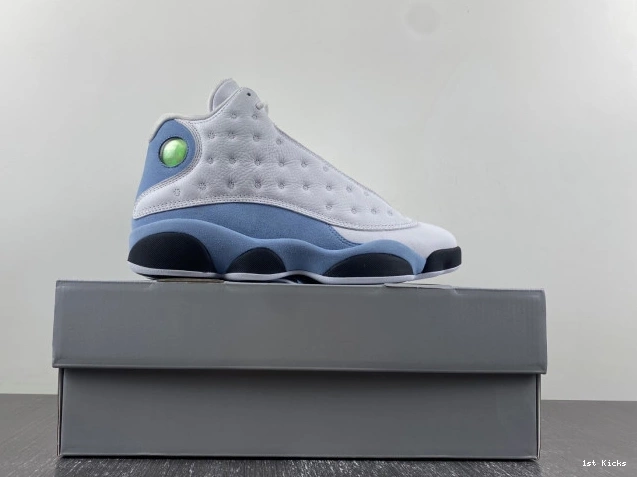 1st Kicks Shoes Grey 414571-170 Air Blue Jordan 13 0712